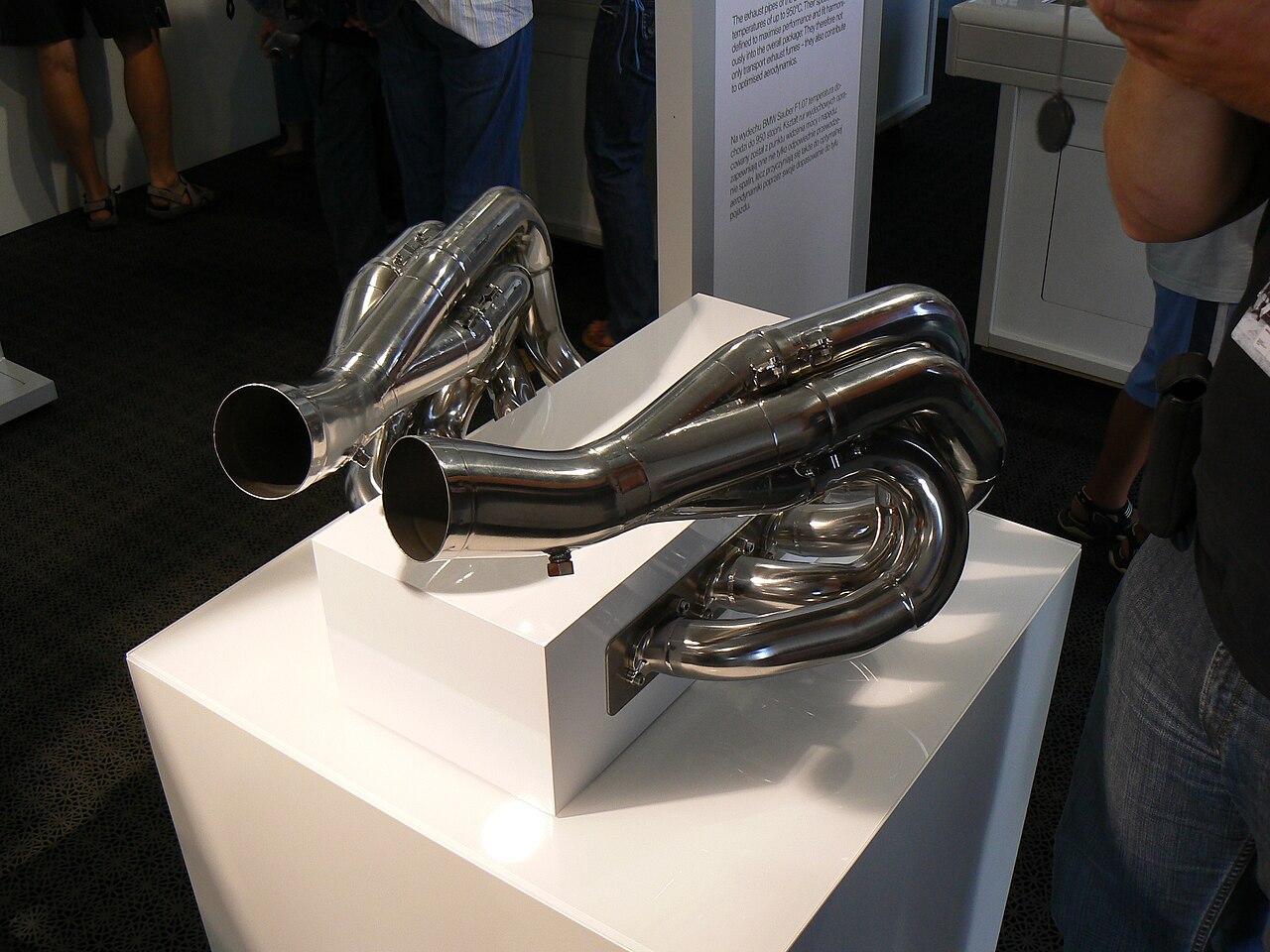 Custom BMW exhaust headers
